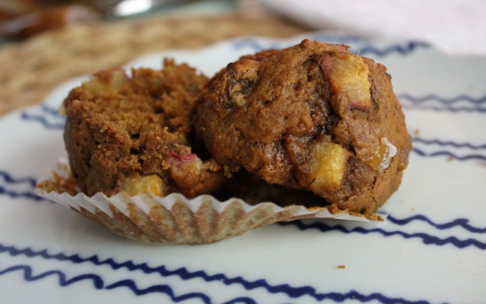 Harvest Pear & Ginger Muffins | Barefoot Contessa