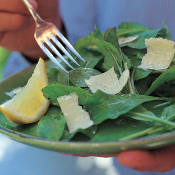 Arugula with Parmesan
