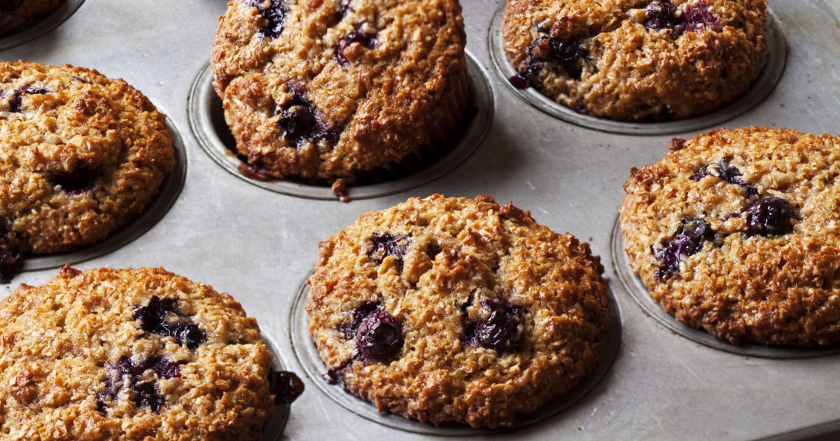 Blueberry Bran Muffins