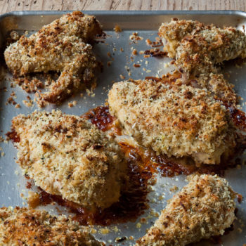 Crispy Mustard-Roasted Chicken