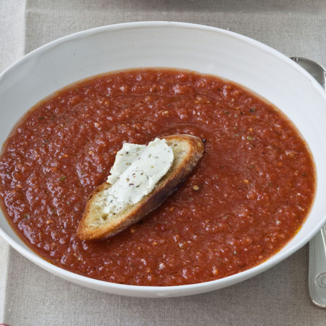 Ina Garten Soup easy gazpacho & goat cheese croutons | recipes | barefoot contessa Ina Garten Soup easy gazpacho & goat cheese croutons | recipes | barefoot contessa