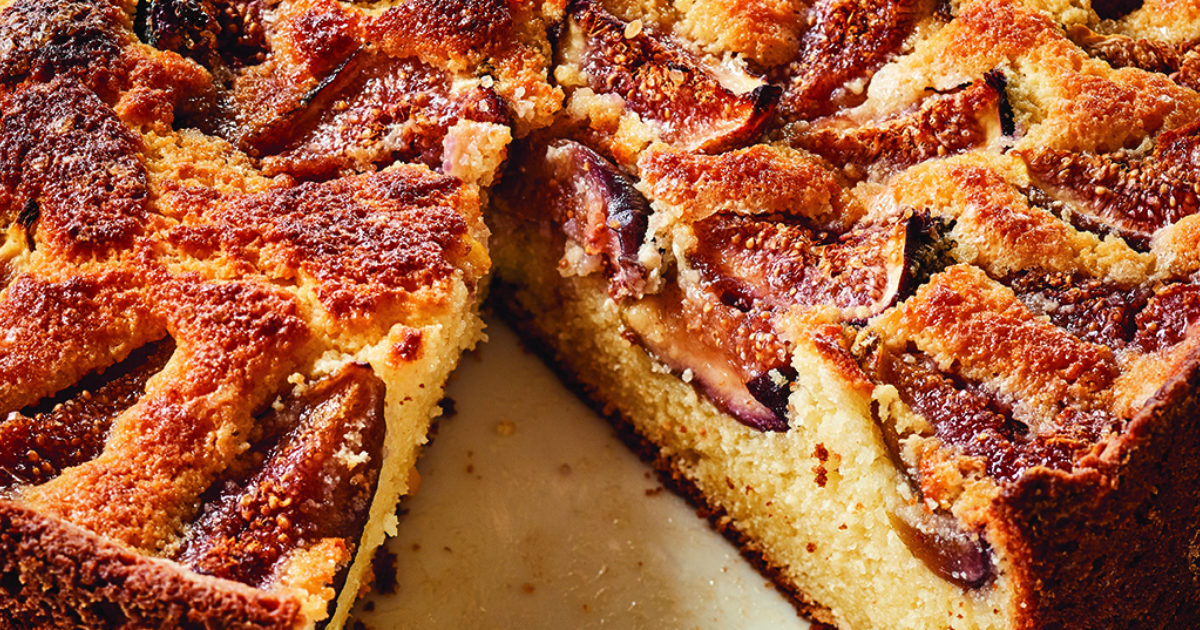 Fresh Fig & Ricotta Cake