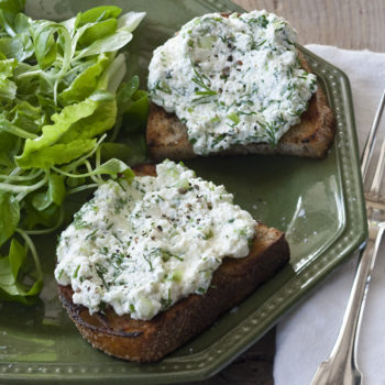 Herbed Ricotta Bruschettas
