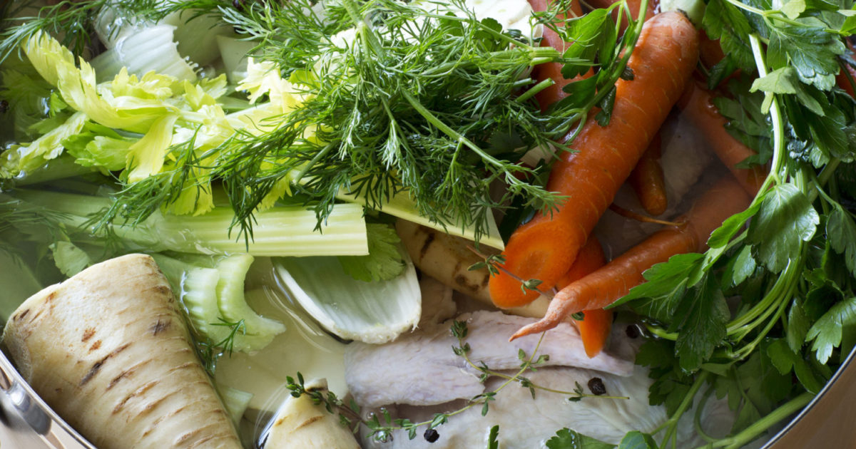 Homemade Chicken Stock