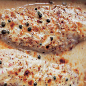 Mustard-Roasted Fish