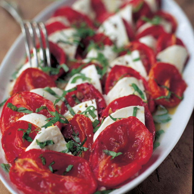 Roasted Tomato Caprese Salad | Recipes | Barefoot Contessa