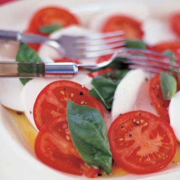 Tomato, Mozzarella and Basil