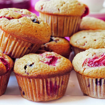 Tri-Berry Muffins