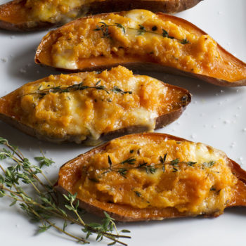 Twice-Baked Sweet Potatoes